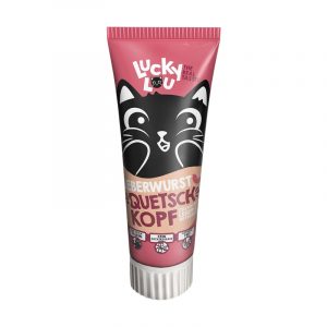 Lucky Lou Cat Quetschkopf Leberwurst 75g