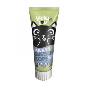 Lucky Lou Cat Quetschkopf Milky 75g