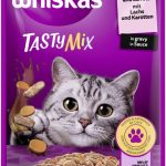 Whiskas Tasty Mix Lachs+Karotten in Sauce 85gP