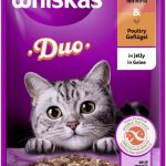 Whiskas Duo mit Rind+Geflügel in Gelee 85gP