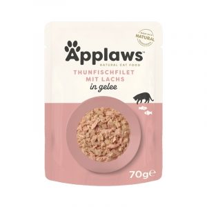 Applaws Cat Thunfischfilet & Lachs in Gelee 70gP