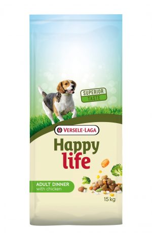 Happy-Life Ad.Chick.Dinner15kg