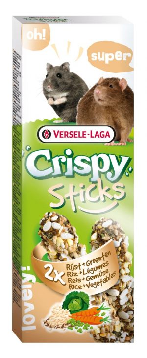 Versele Laga Crispy St.Hamster Reis+G.2St