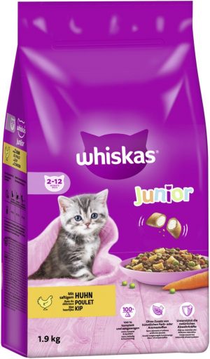 Whiskas Trock. Junior Huhn 1,9kg