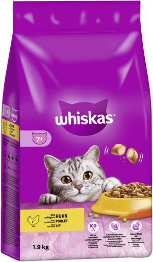 Whiskas Trock.Seni.7+ Huhn 1,9kg