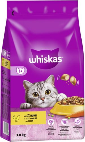 Whiskas Trock.Adult 1+ Huhn 3,8kg