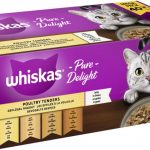 Whiskas Pure Del. Geflügel Rag Gelee 40x85gP