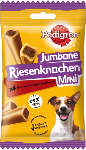 Pedigree Snack Jumbone Riesenkn. Mini Rind+Gefl. 160g