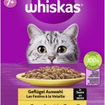 Whiskas 7+ Geflügel Auswahl Sauce 12x85gP
