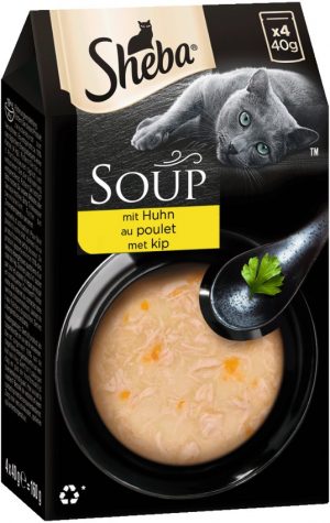 Sheba Soup Huhn 4x40gP