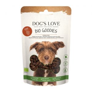 DOGSLOVE GOODIES BIO Rind 150g